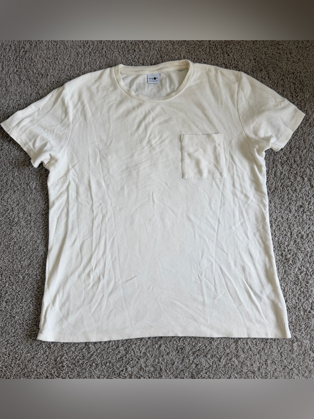 NN07 Waffle Short Sleeve Tee T Shirt